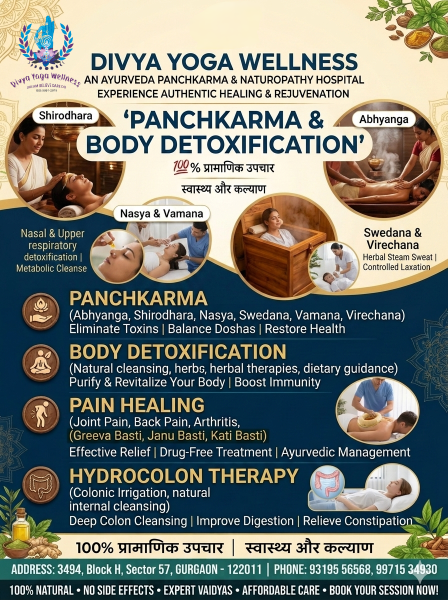 Body detoxification & cleansing Therapies