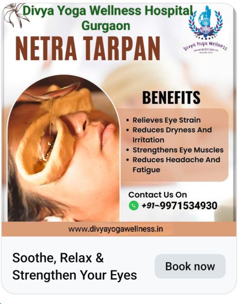 Netra Basti or Netra Tarpan for Eye Problems