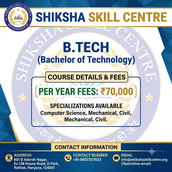 B.tech -M.E,ECE,Civil eng.,CSE