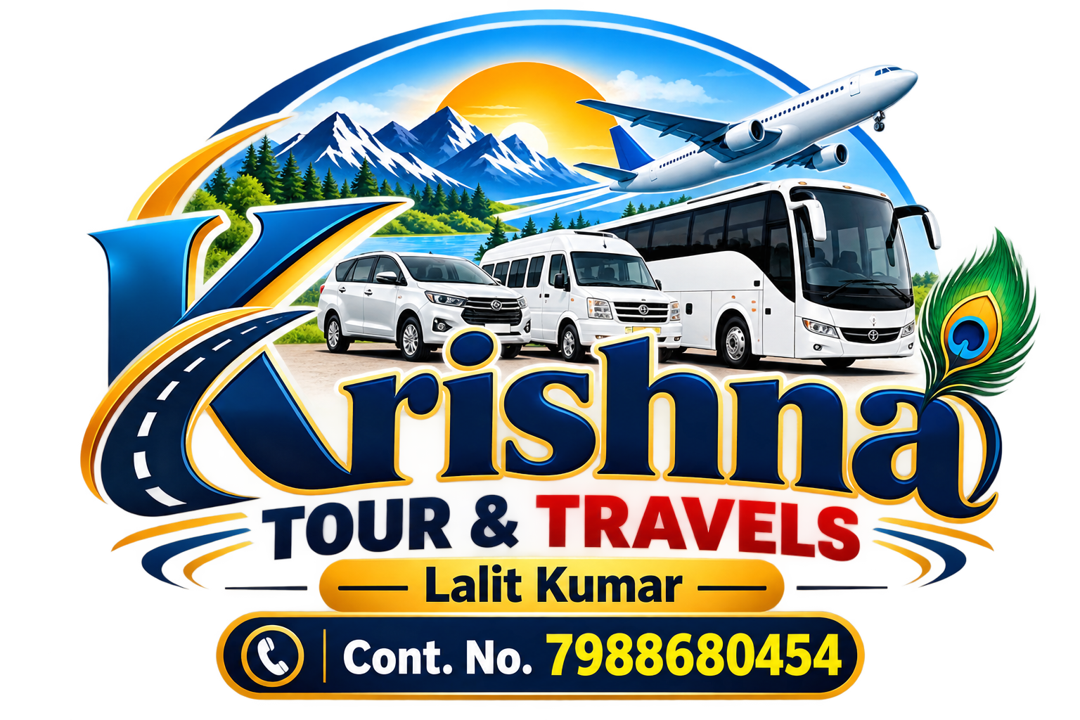 Krishana Tour &amp; Travels Banner