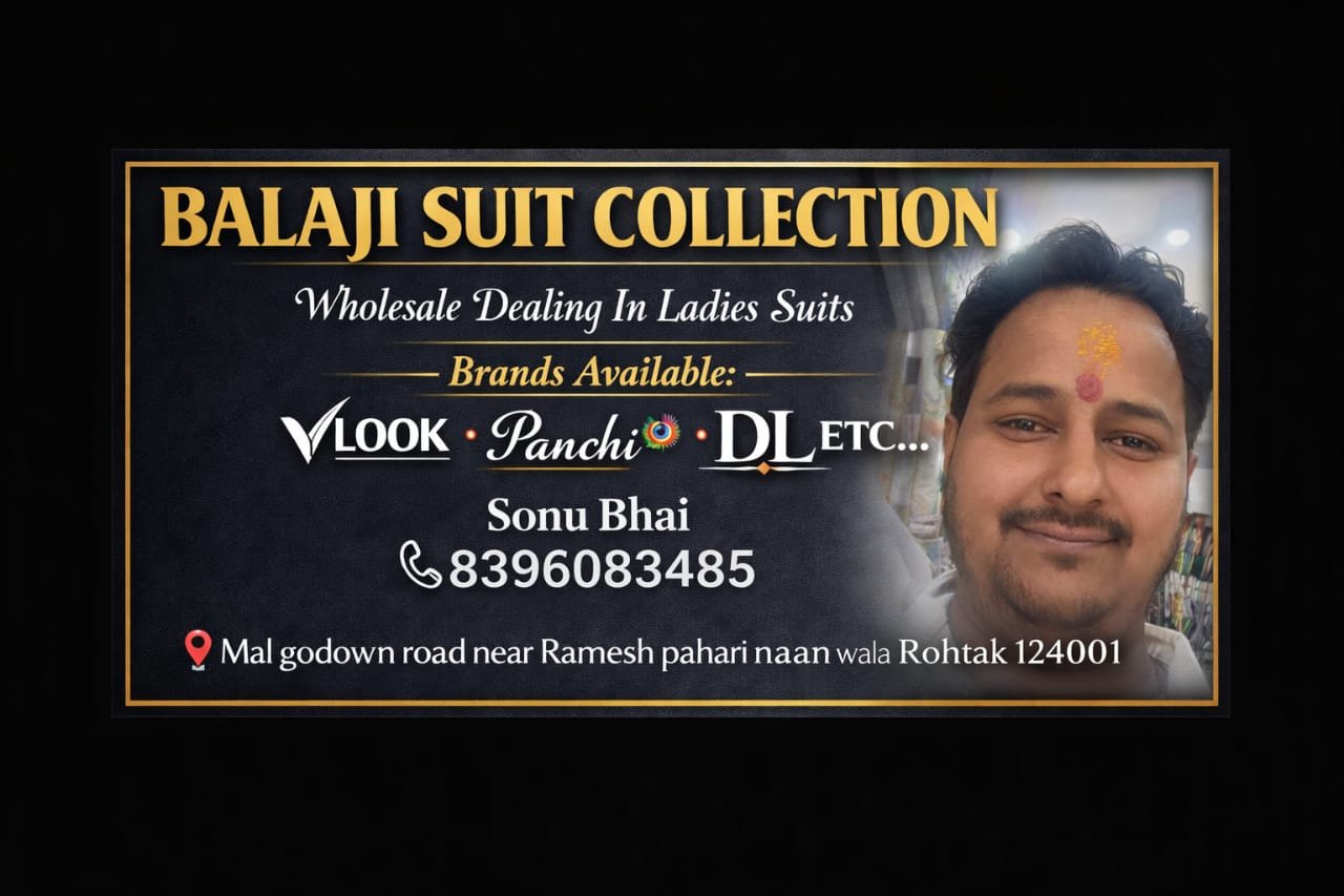 Balaji Suit Collection Banner