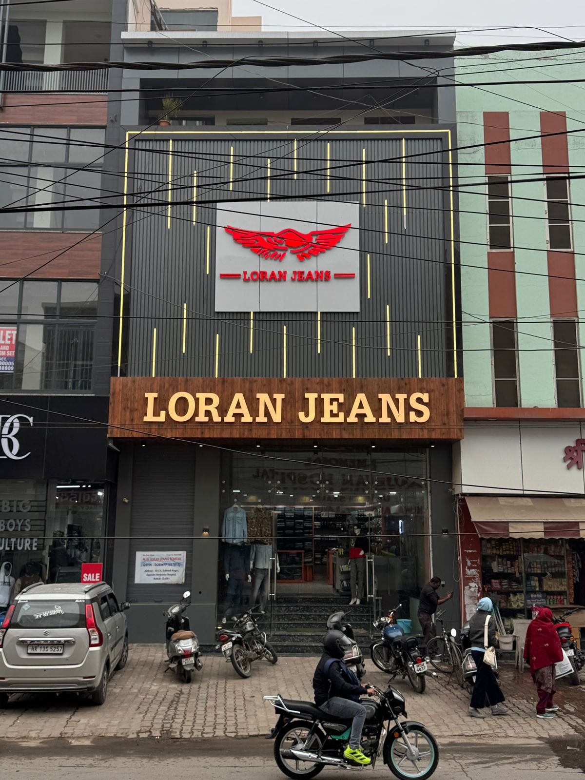 Loran jeans Rohtak Banner